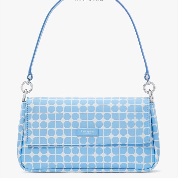 Kate Spade Noel Jacquard Convertible Crossbody Canvas XBody
Astral Blue
NWT - Picture 3 of 16